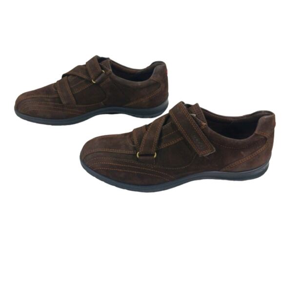 Ecco Sky Quick Fasten Suede/Nubuck Sneakers EUC $117 size 37 US 6/6.5   FS2190 - Picture 5 of 10